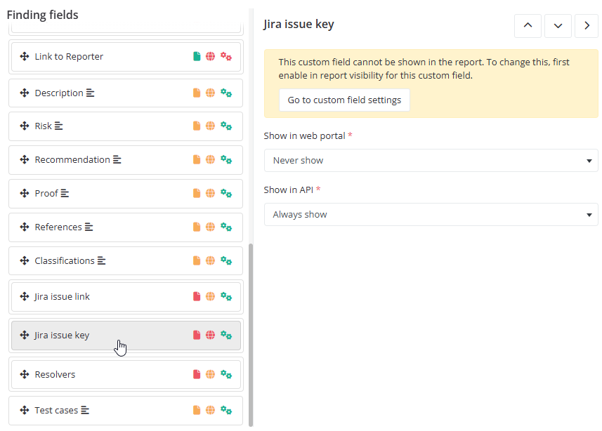 Jira Issue Key field