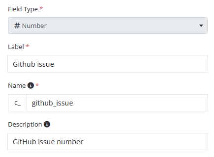 Reporter create a custom field